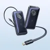 Powerbank Baseus EnerCore CR11 20000mAh 100W ze zwijanym kablami USB-C - czarny
